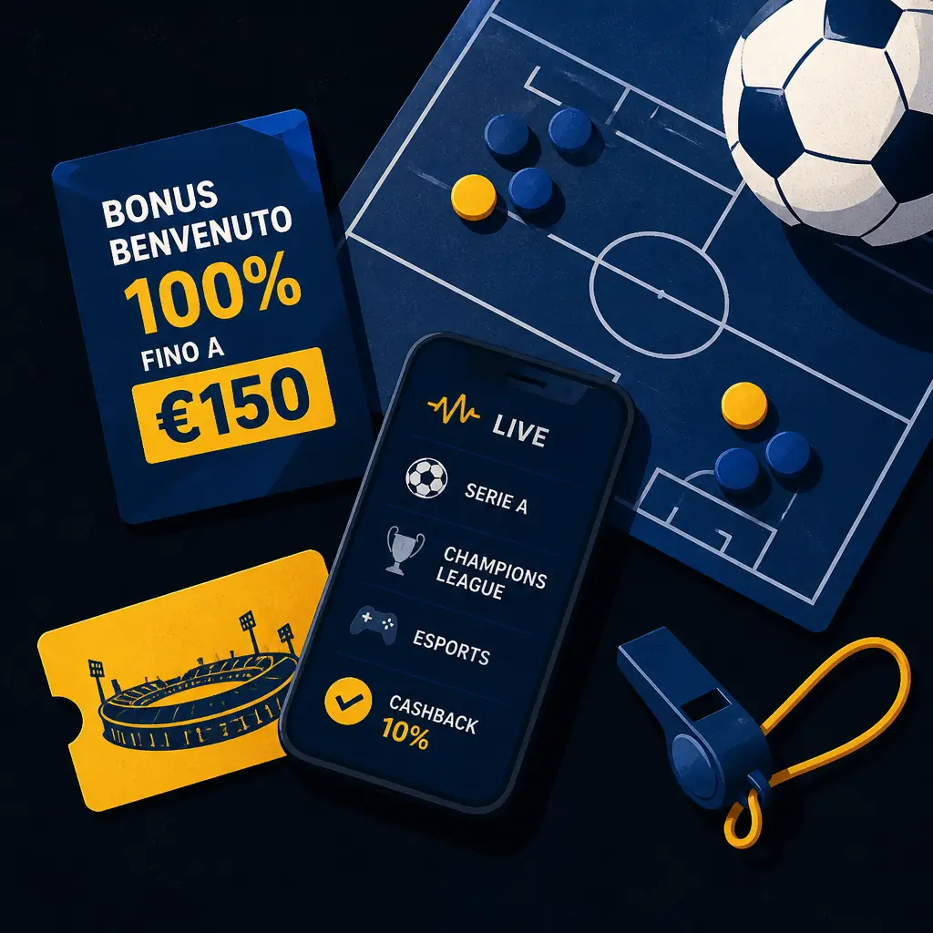 Romibet Sport: Serie A, Live e Bonus €150 visual guide for Romibet Casino